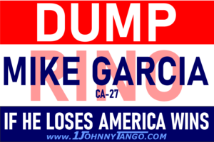 Dump RINO CA-27 Mike Garcia Stickers