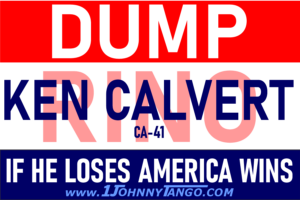 Dump RINO CA-41 Ken Calvert Stickers