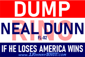 Dump RINO FL-02 Neal Dunn Stickers