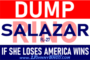 Dump RINO FL-27 Maria Elvira Salazar Stickers