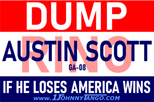 DUMP RINO GA-08 Austin Scott Stickers