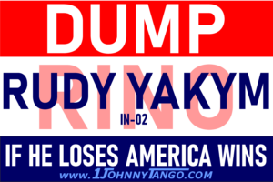 DUMP RINO IN-02 Rudy Yakym Stickers