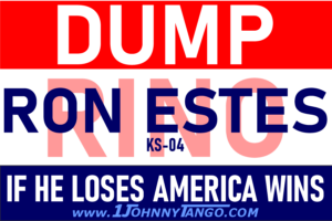 Dump RINO KS-04 Ron Estes Stickers