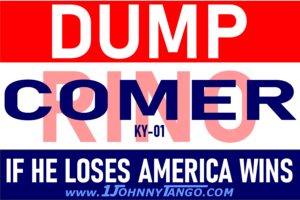 Dump RINO KY-01 James Comer Stickers