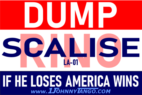 DUMP RINO LA-01 Steve Scalise Stickers