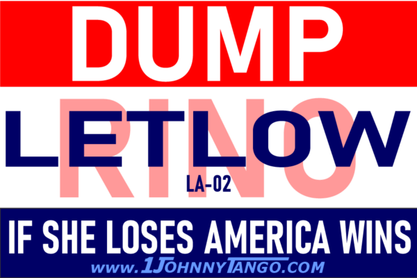 Dump RINO LA-02 Julia Letlow Stickers