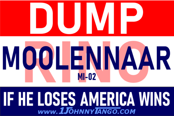 Dump RINO MI-02 John Moolenaar Stickers