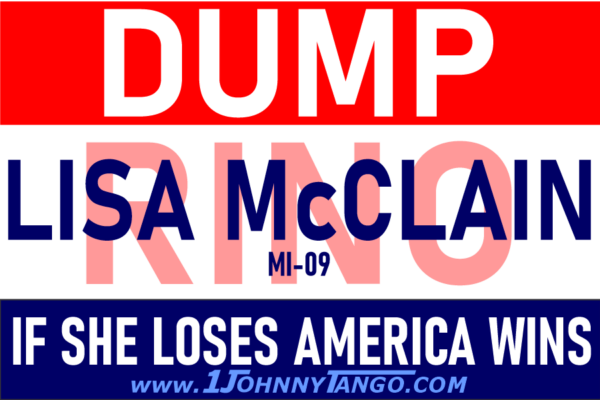 Dump RINO MI-09 Lisa McClain Stickers