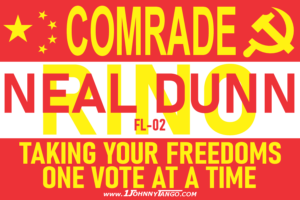 Comrade RINO FL-02 Neal Dunn  Stickers