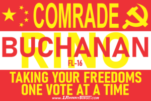 Comrade RINO FL-16 Vern Buchanan Stickers