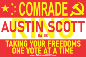 Comrade RINO GA-08 Austin Scott Stickers