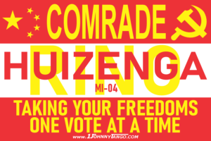 Comrade RINO MI-04 Bill Huizenga Stickers