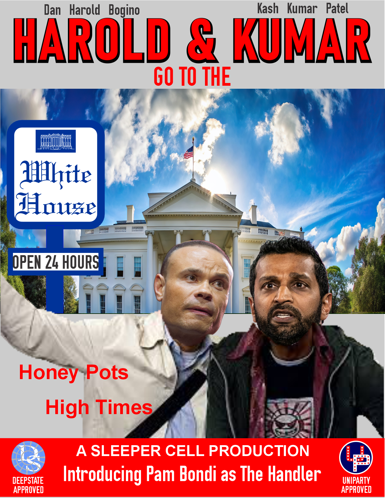 Harold & Kumar go to the White House